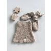 Komin, Rękawiczki 2-4 lata, wełna merino Mille Baby Unisex