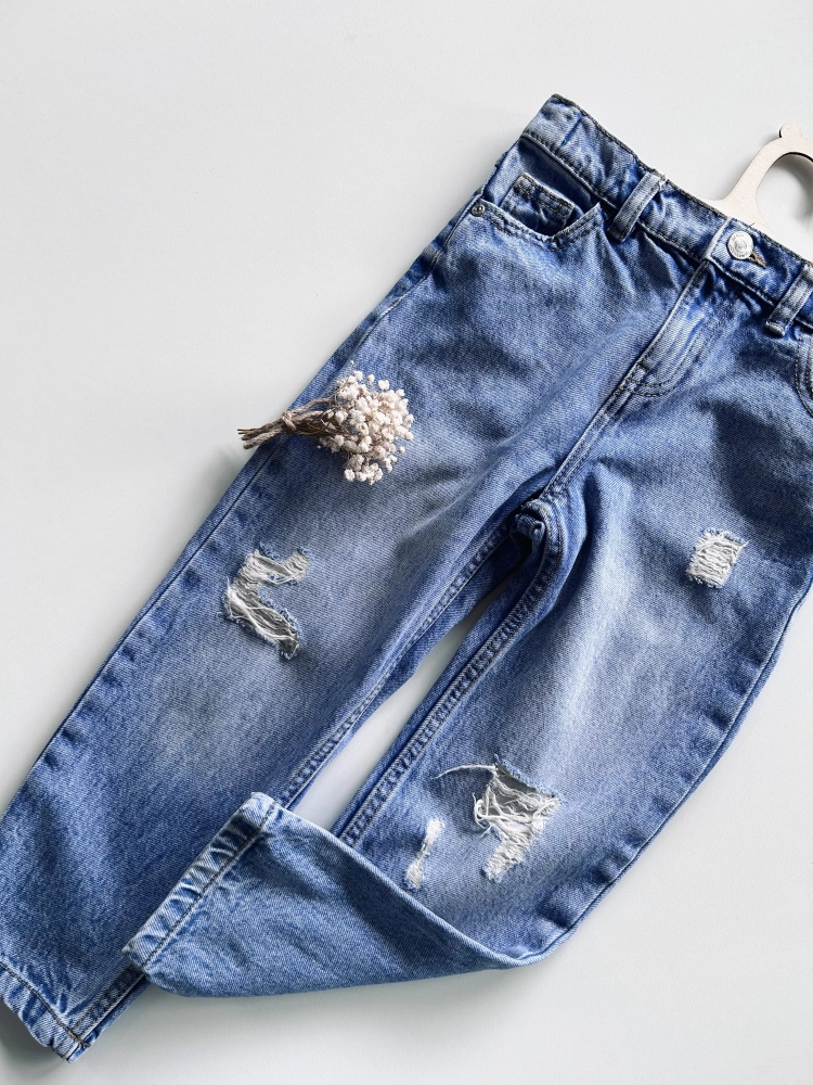 Spodnie jeansowe 116-122 cm F&F