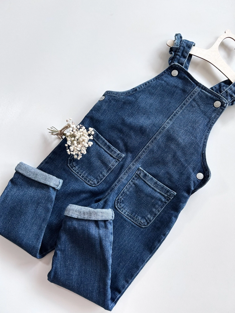 Ogrodniczki jeansowe 98 cm F&F