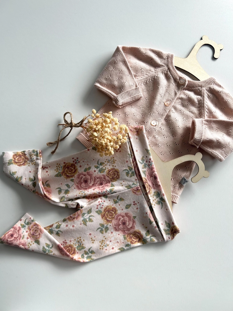 Sweter, Legginsy 68 cm Wheat, H&M