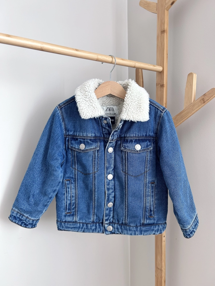 Kurtka jeansowa 104 cm Zara