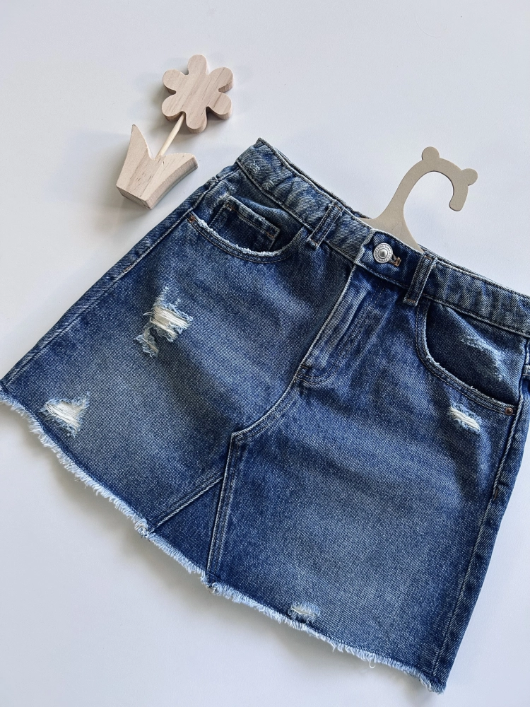 Spódnica jeansowa 128 cm Zara
