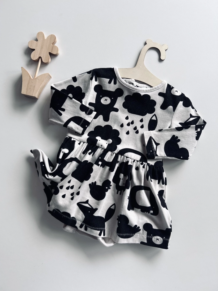 Sukienko-Body 68 cm Next