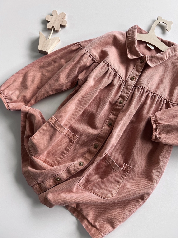 Sukienka jeansowa 110 cm Next