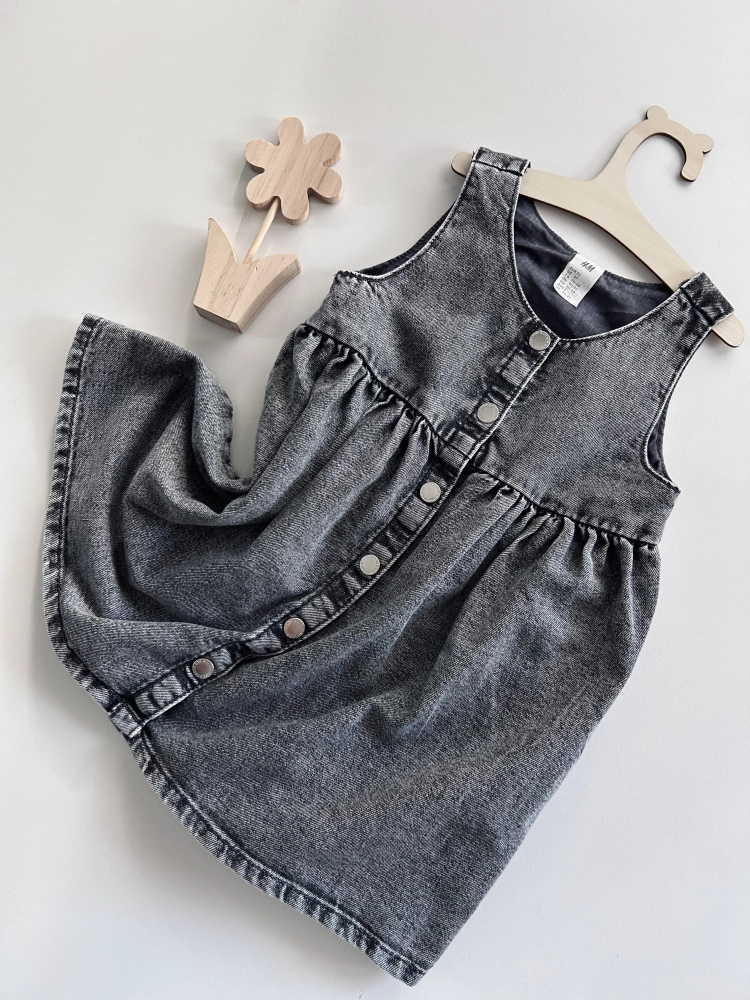 Sukienka jeansowa 92 cm H&M