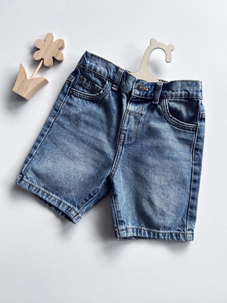 Spodenki jeansowe 104-110 cm George Unisex