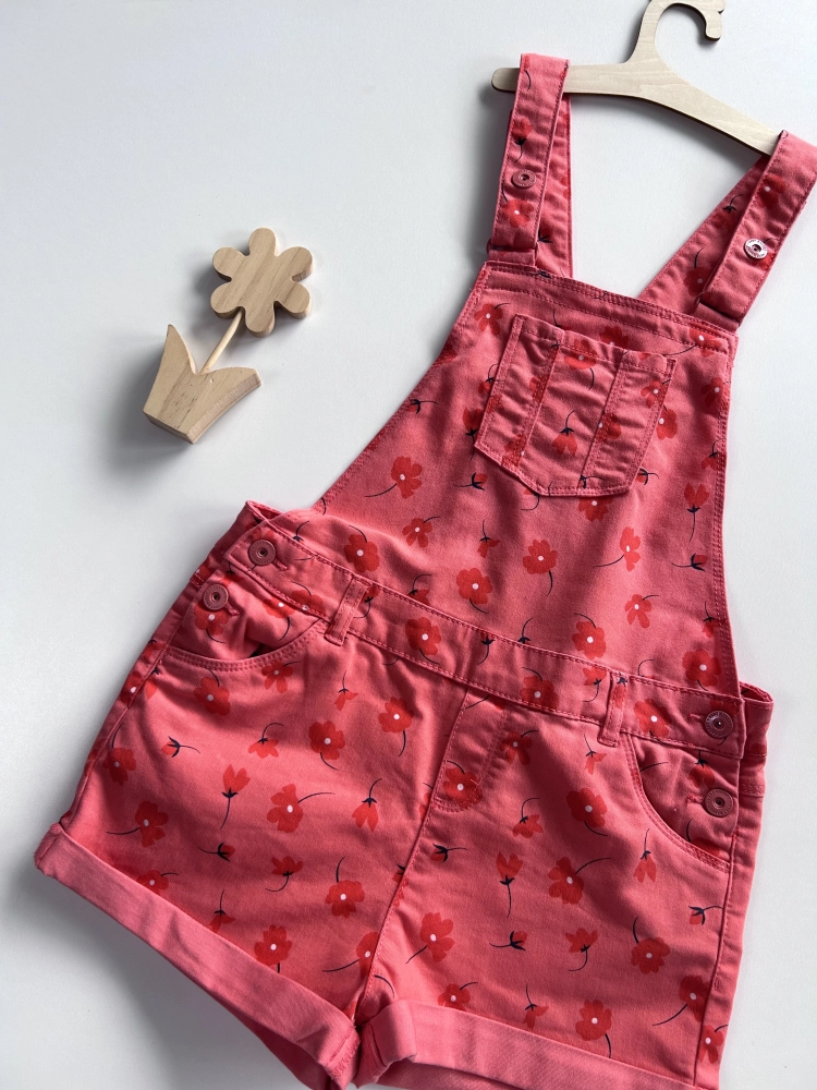 Ogrodniczki jeansowe 134-140 cm Vertbaudet