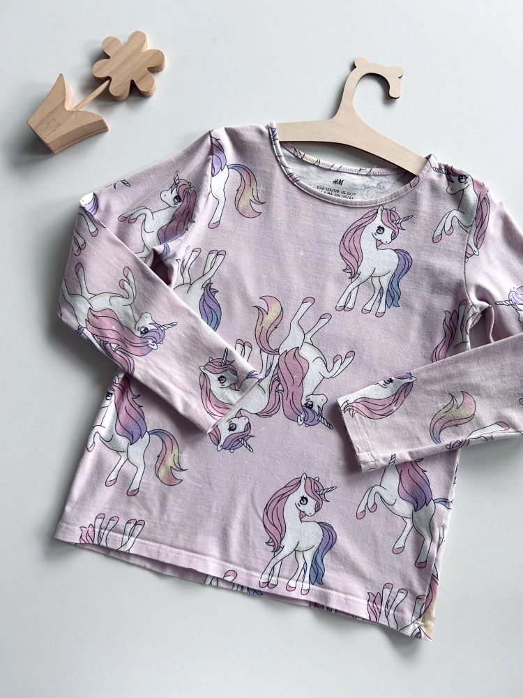 Bluzka 122-128 cm H&M