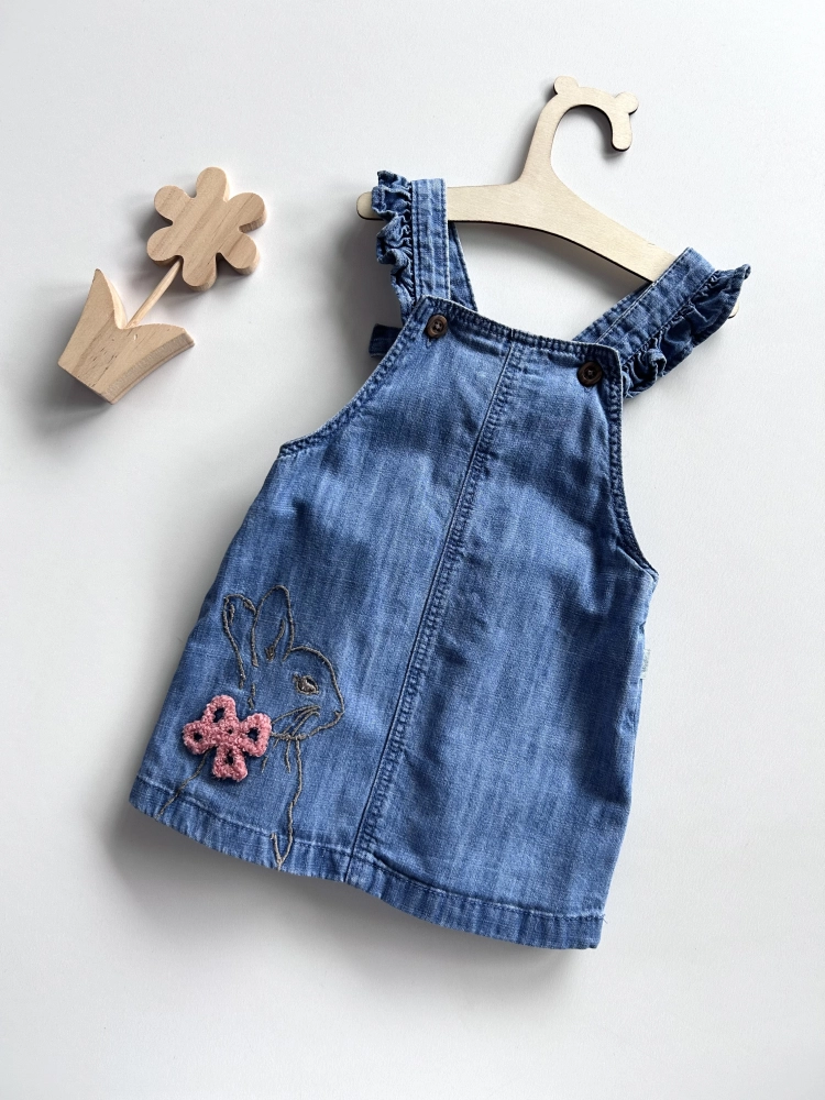 Sukienka jeansowa 74 cm M&S