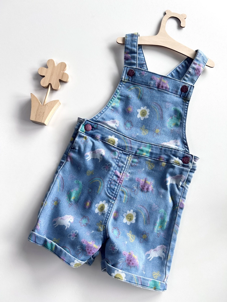 Ogrodniczki jeansowe 92 cm Dunnes