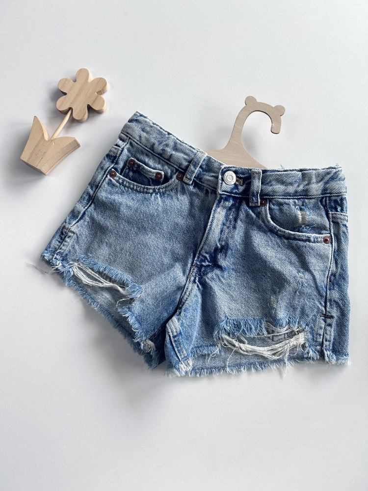 Spodenki jeansowe 116 cm Zara