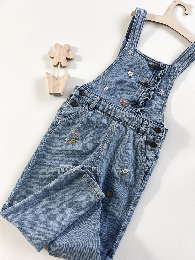 Ogrodniczki jeansowe 104 cm M&S