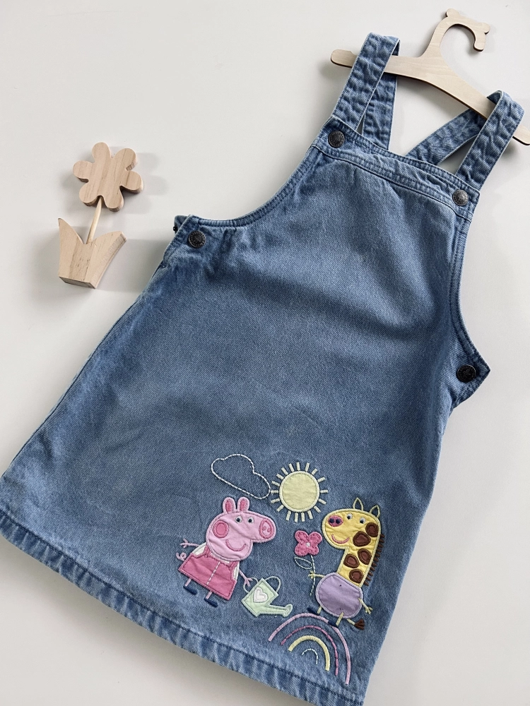 Sukienka jeansowa 122 cm M&S