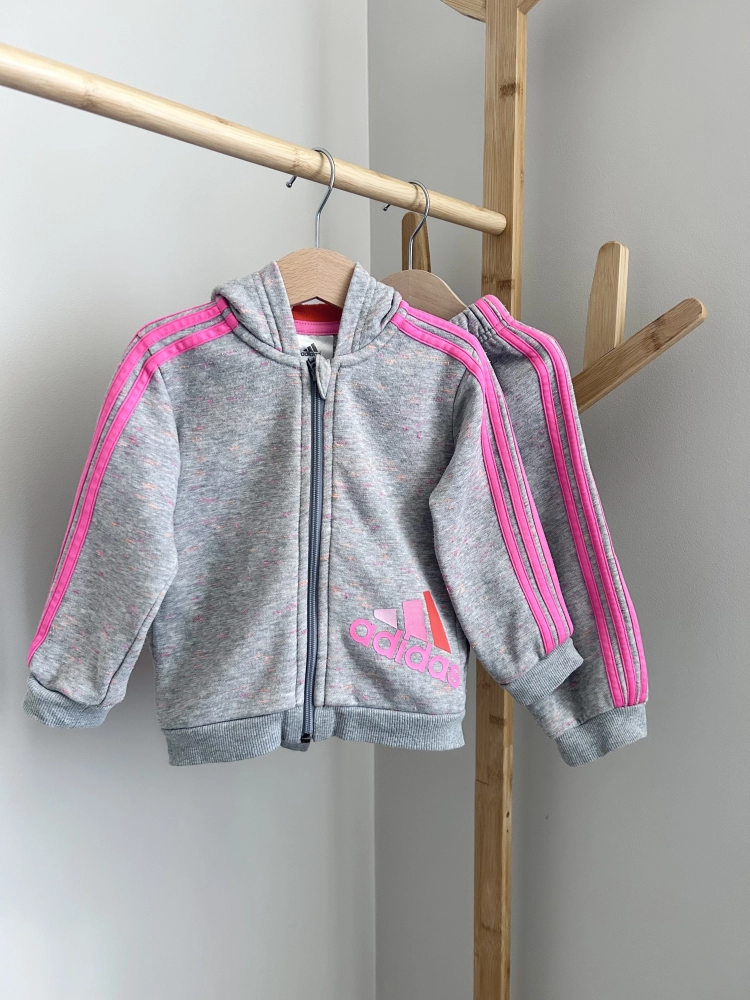 Bluza z kapturem, spodnie 74 cm Adidas