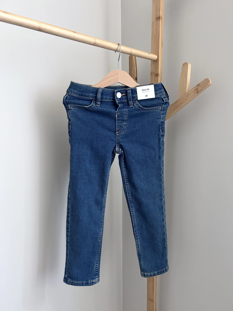Spodnie jeansowe 110 cm H&M Unisex