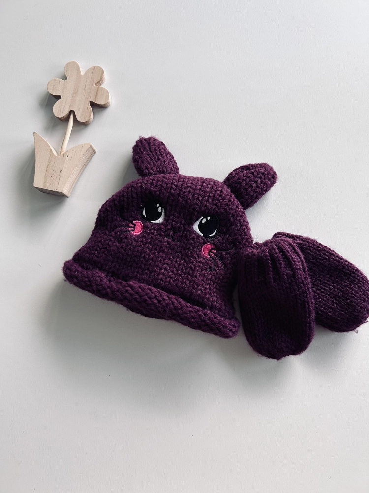 Czapka, rękawiczki 6-12 miesiecy George