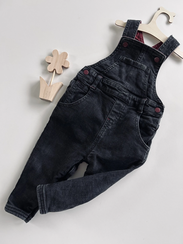 Ogrodniczki jeansowe 74-80 cm Mini Club