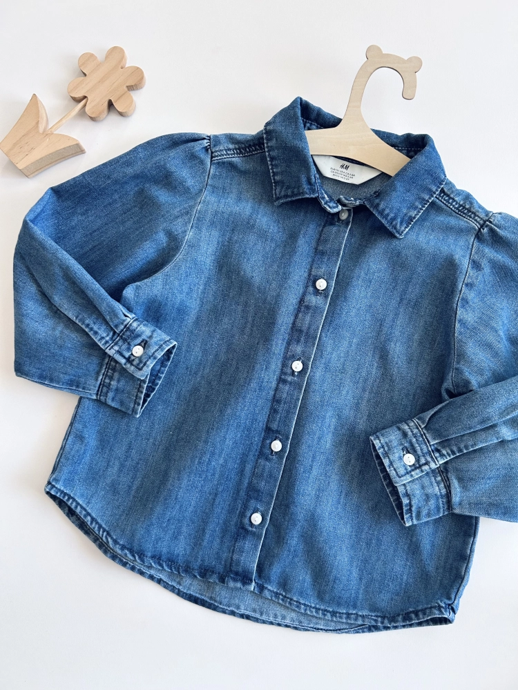 Koszula jeansowa 116 cm H&M