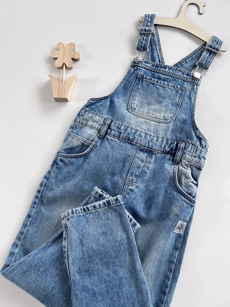 Ogrodniczki jeansowe 122 cm Primark