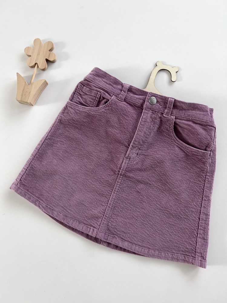 Spódnica sztruksowa 128 cm H&M