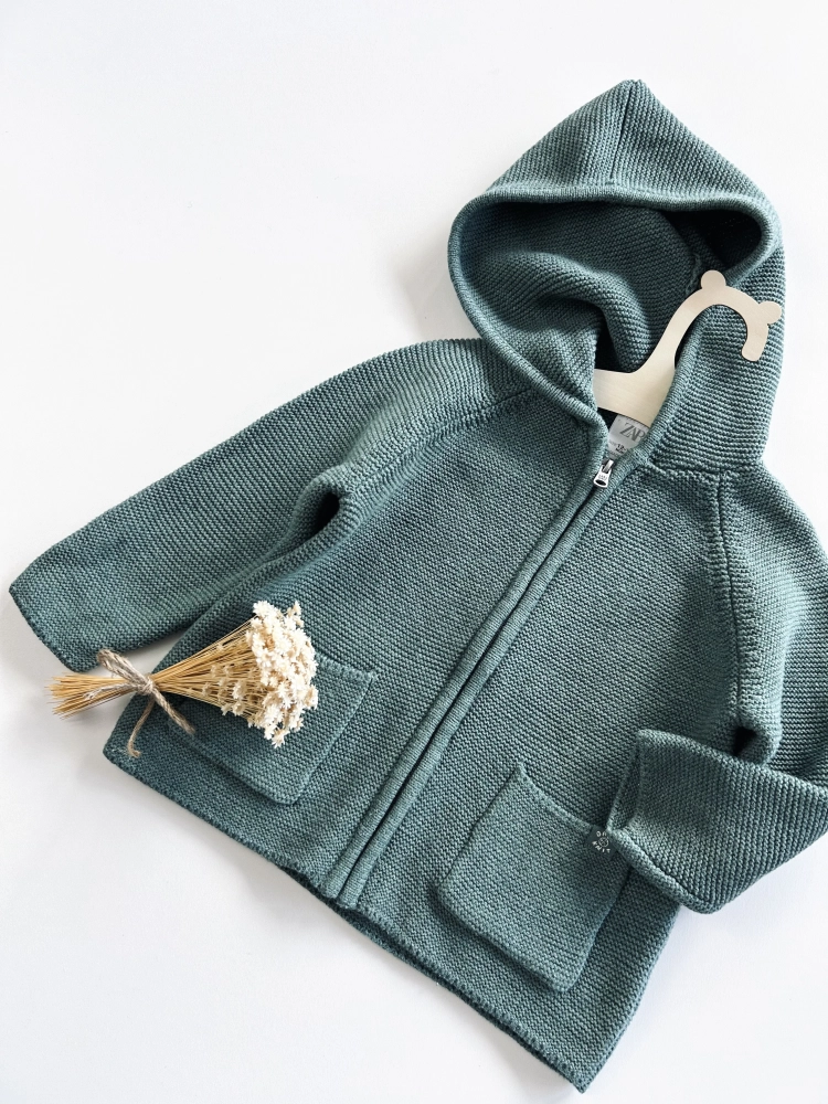 Sweterek z kapturem 86 cm Zara