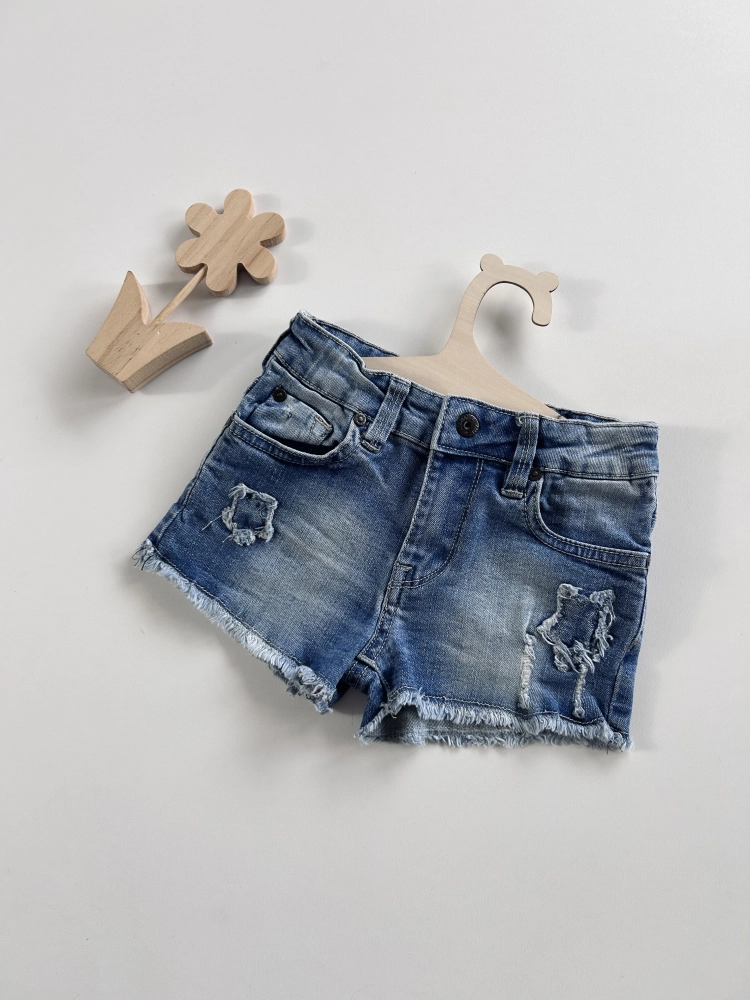 Spodenki jeansowe 104 cm Manai