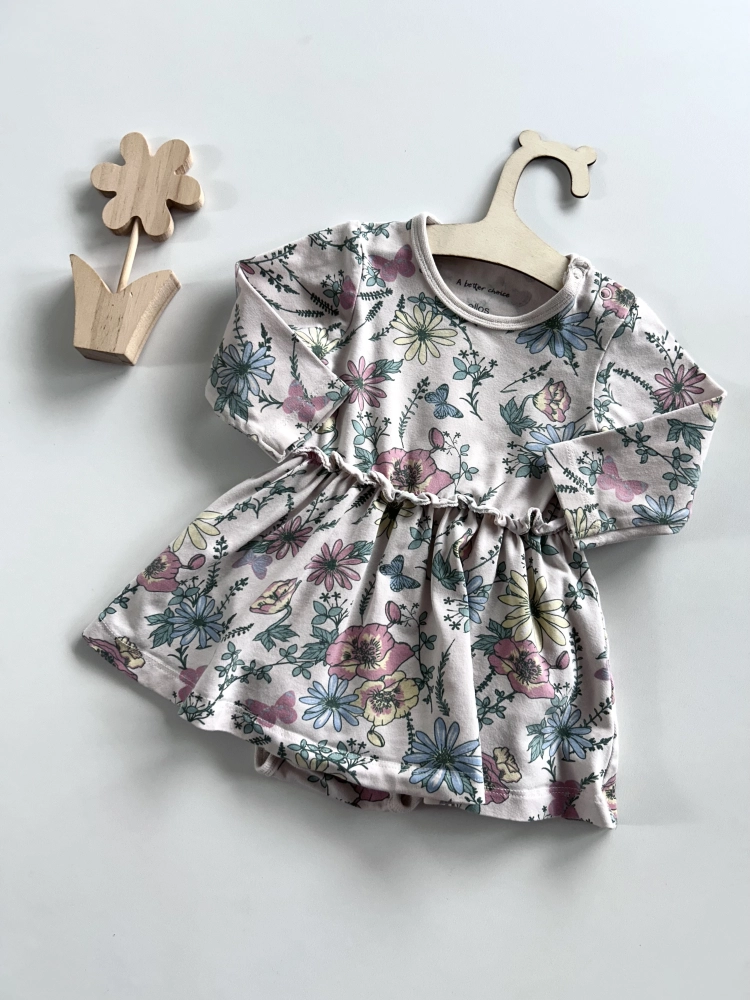 Sukienko-Body 62-68 cm Ellos