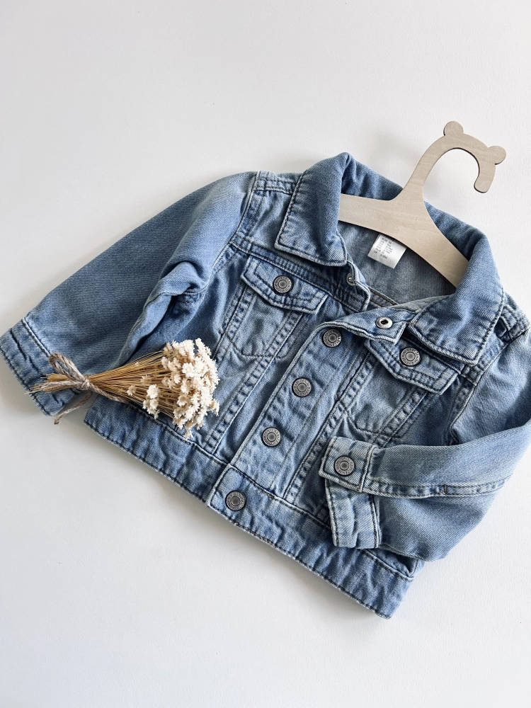 Kurtka jeansowa 74 cm H&M Unisex