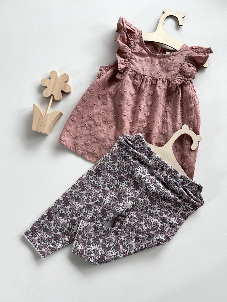 Tunika, Legginsy 68 cm H&M, I love eco