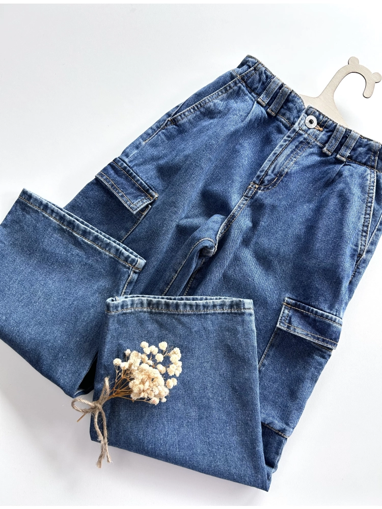 Spodnie jeansowe 122 cm F&F