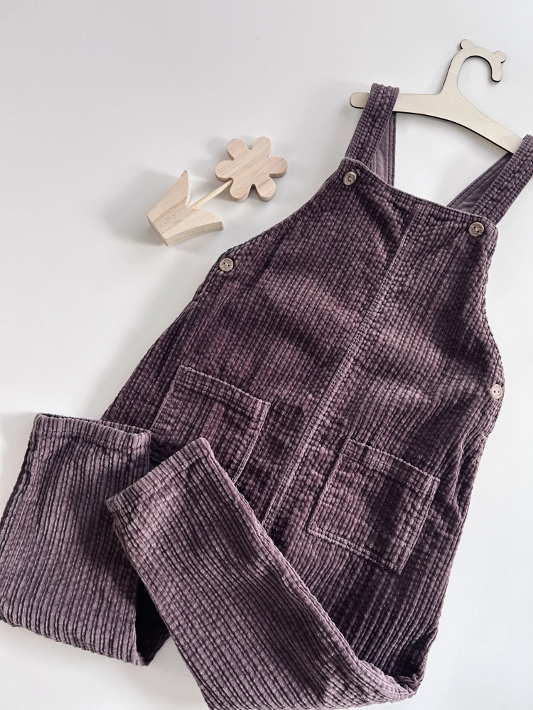 Ogrodniczki sztruksowe 104 cm H&M