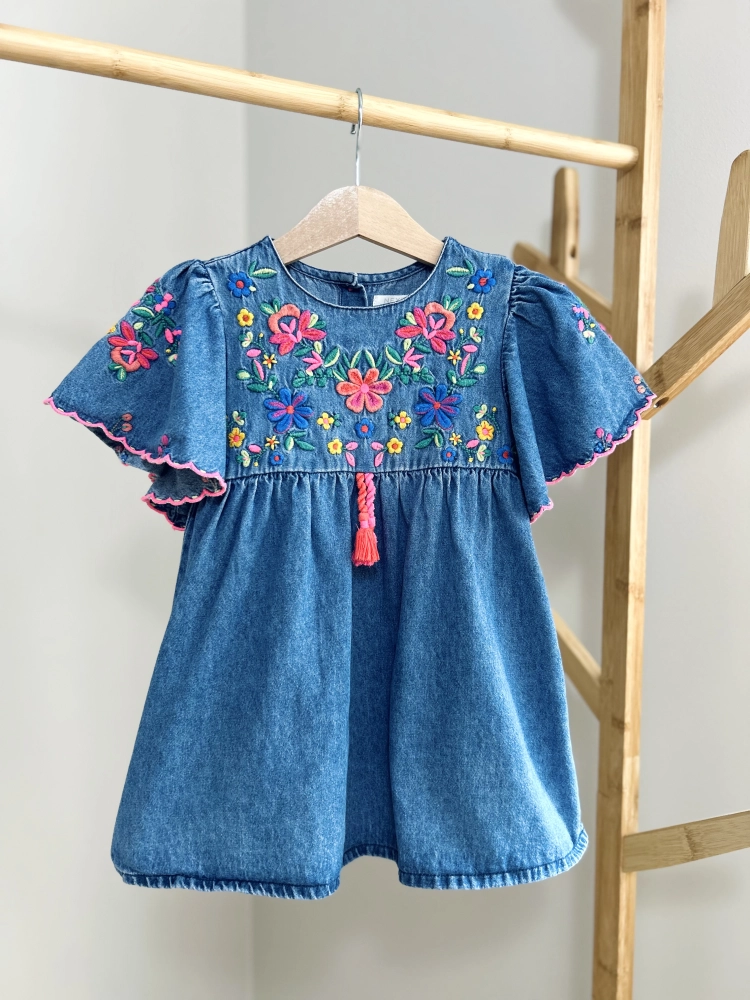 Sukienka jeansowa 92 cm Next