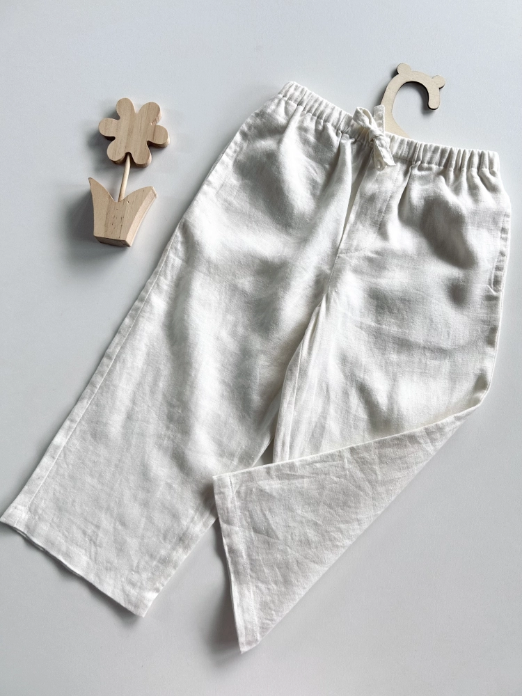 Spodnie lniane 98 cm Monsoon Unisex