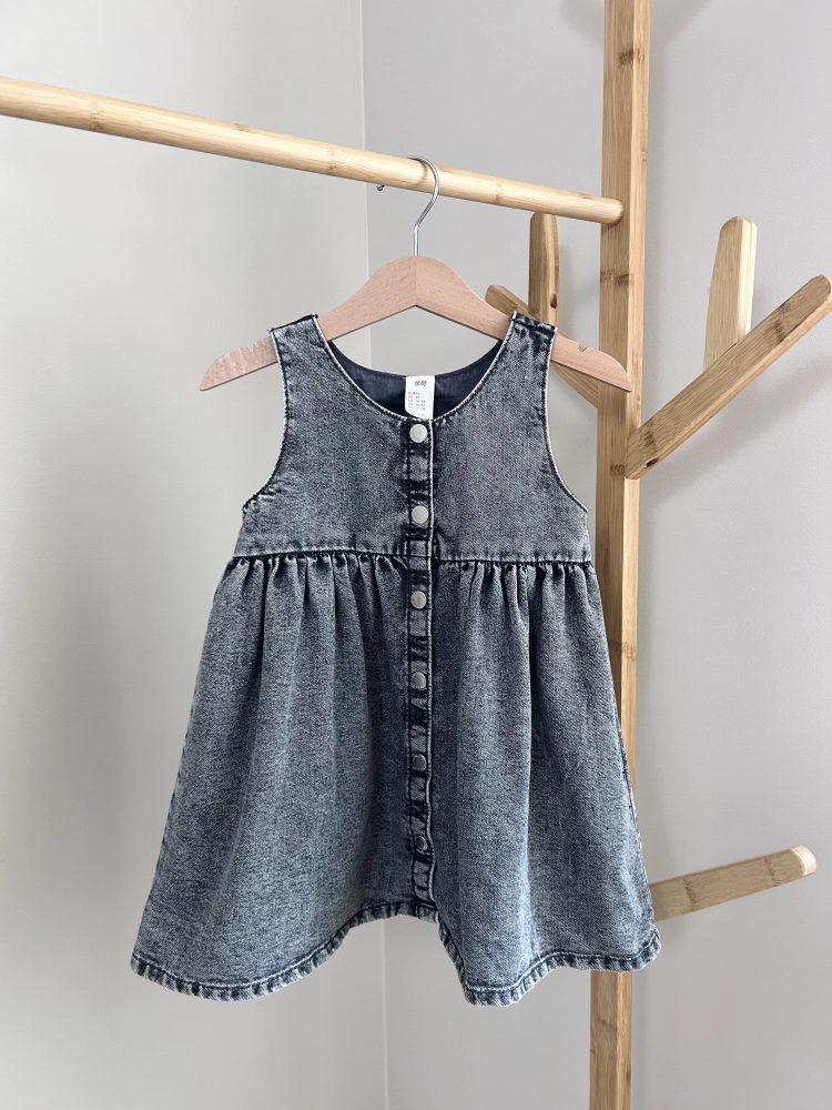 Sukienka jeansowa 92 cm H&M