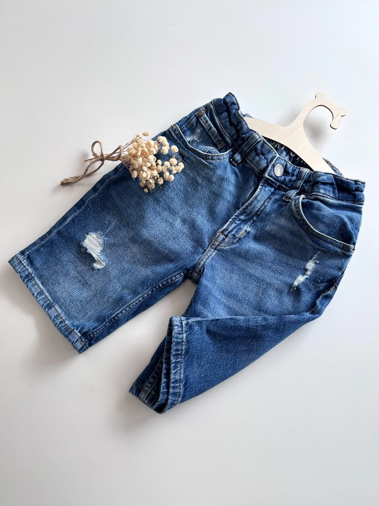 Spodenki jeansowe 128 cm H&M