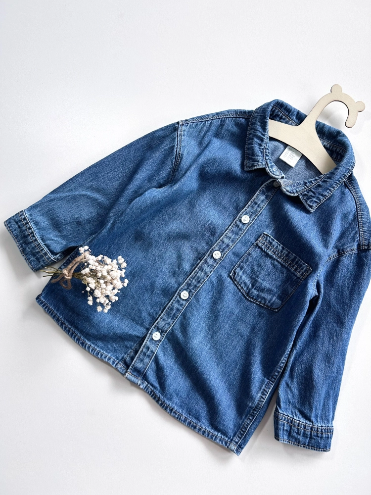 Koszula jeansowa 86 cm H&M