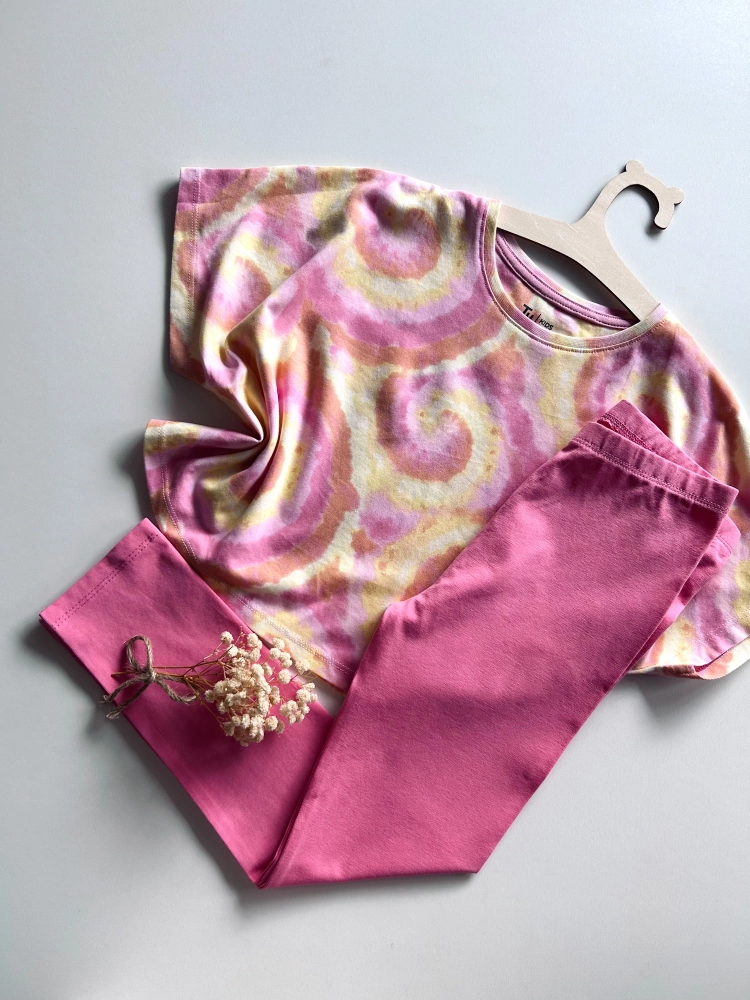 Bluzka, Legginsy 116-122 cm Tu