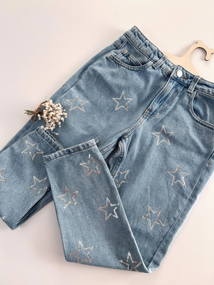 Spodnie jeansowe 140 cm M&S