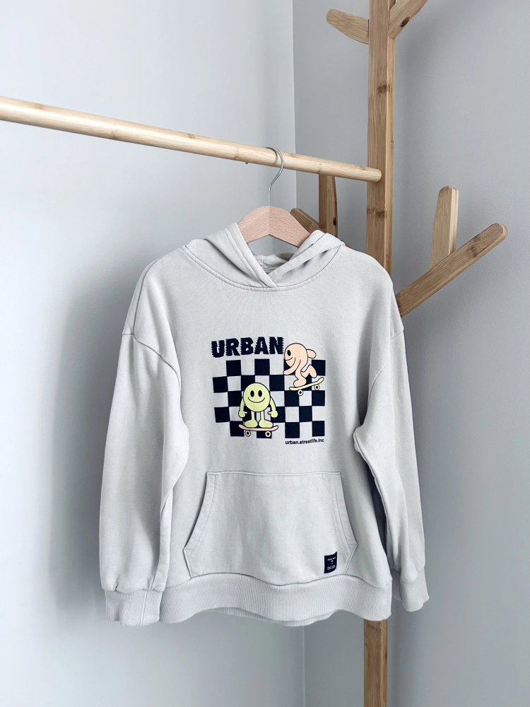 Bluza z kapturem 116-122 cm Lager157