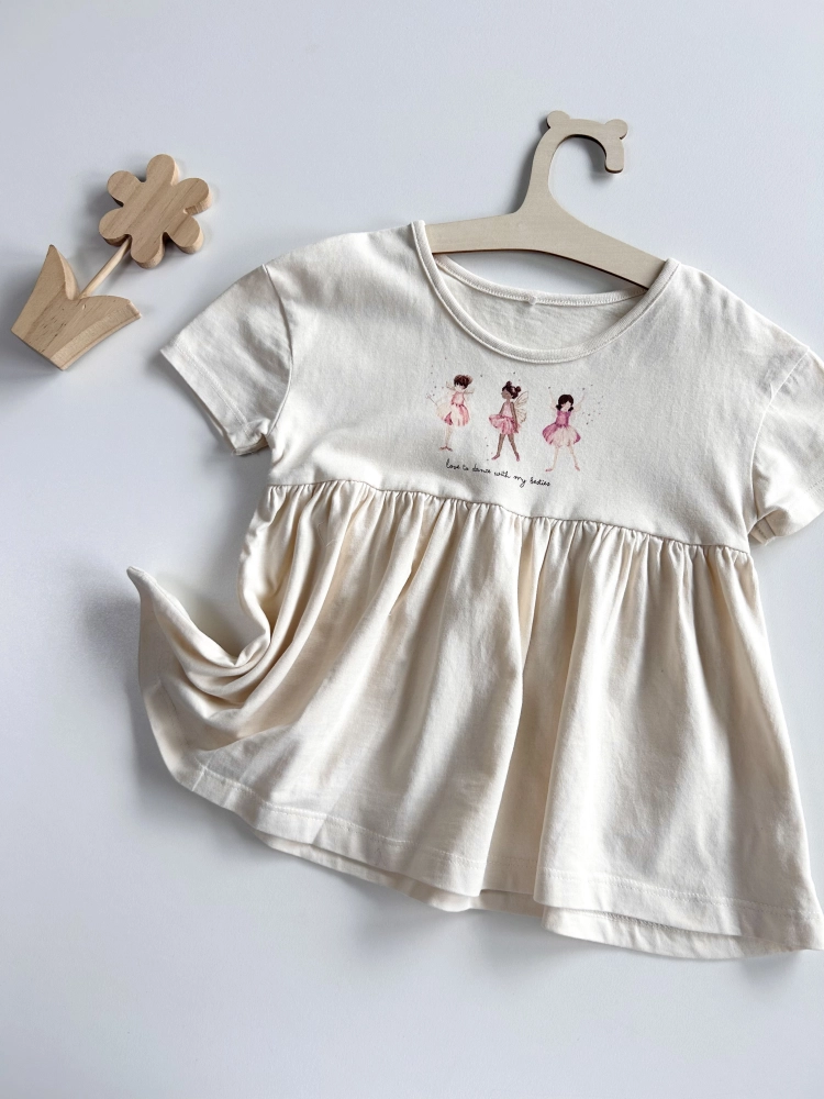 Bluzka z baskinką 92-98 cm George