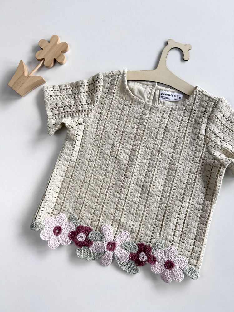 Bluzka z dzianiny 92 cm Name it