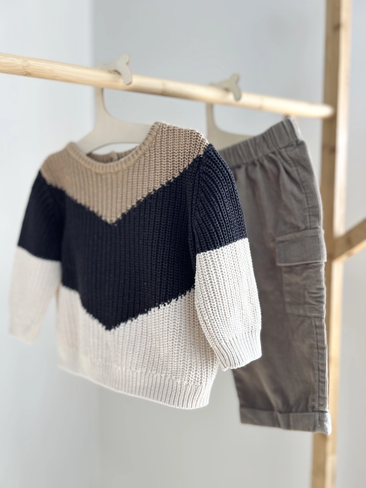 Sweter, Spodnie 62-68 cm H&M, Tu