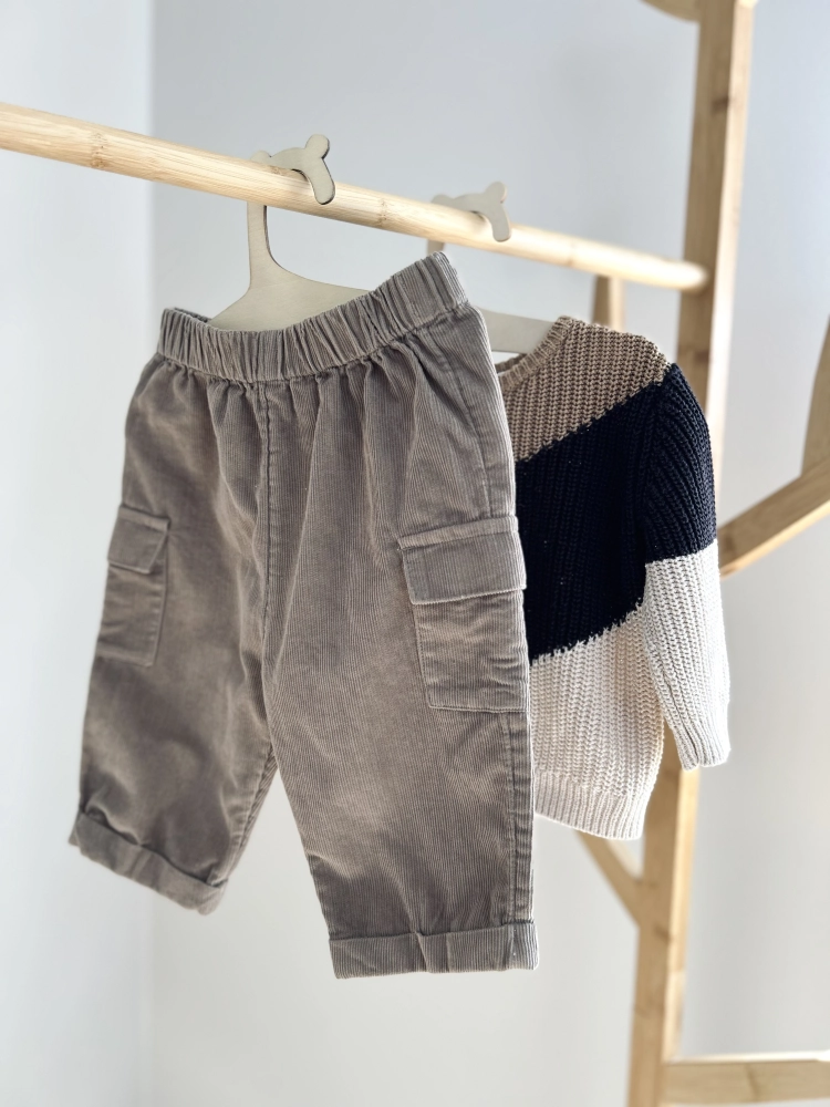 Sweter, Spodnie 62-68 cm H&M, Tu