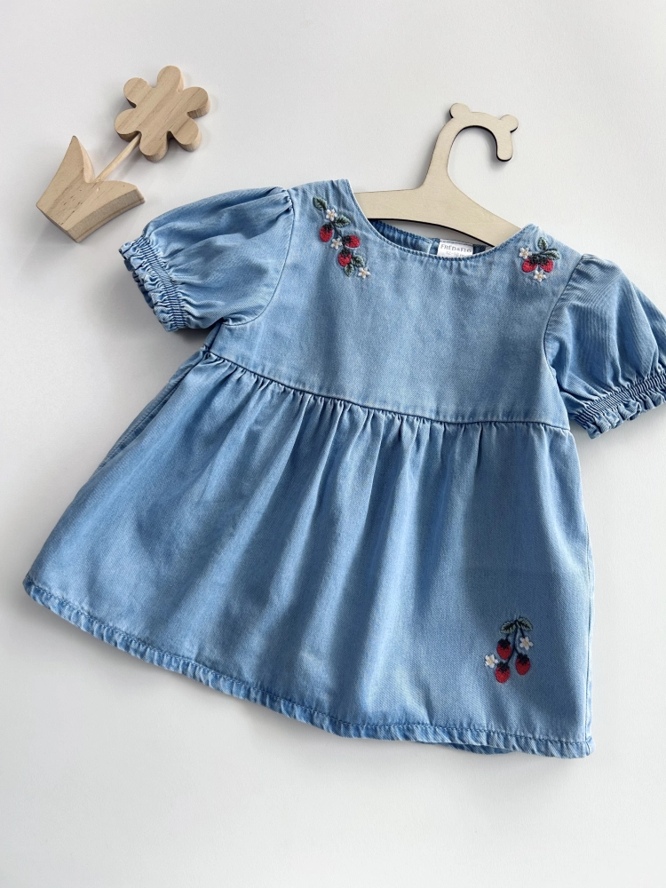 Bluzka/ Tunika jeansowa 86 cm Fred&Flo