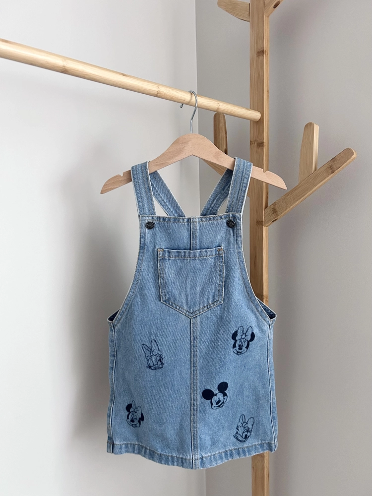 Sukienka jeansowa 98 cm Disney Fox