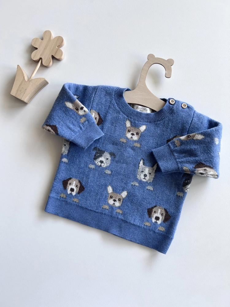 Sweter 62 cm Purebaby